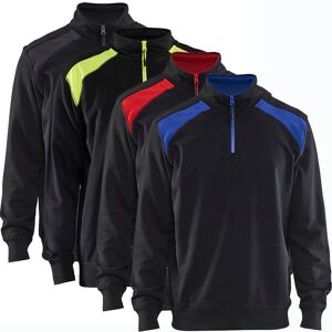 Blåklåder Blåkläder 3353 Sweatshirt Half Zip / Sweatshirt Half Zip - 3xl - Sort/koboltblå Blåklåder Blåkläder 3353 Sweatshirt Half Zip / Sweatshirt Half Zip - 3xl - Sort/koboltblå