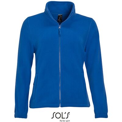 Sol´s L745, Jakker Women´s Fleece Jacket North - Kongeblå - Xl Sol´s L745, Jakker Women´s Fleece Jacket North - Kongeblå - Xl
