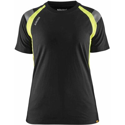 Blåklåder Blåkläder 3402 Dame T-Shirt / Dame T-Shirt - Xs - Sort/high Vis Gul Blåklåder Blåkläder 3402 Dame T-Shirt / Dame T-Shirt - Xs - Sort/high Vis Gul
