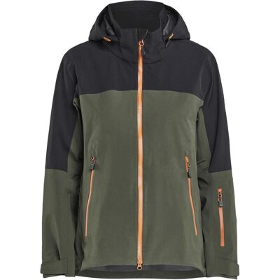 Blåkläder Dame Skaljakke Striker 4-Vejs Stretch 47081916 - Skovgrøn / Rust - 3xl Blåkläder Dame Skaljakke Striker 4-Vejs Stretch 47081916 - Skovgrøn / Rust - 3xl