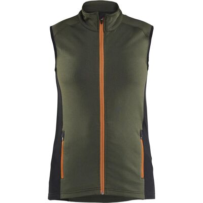 Blåkläder Dame Fleecevest Striker 47462539 - Skovgrøn / Rust - 3xl Blåkläder Dame Fleecevest Striker 47462539 - Skovgrøn / Rust - 3xl