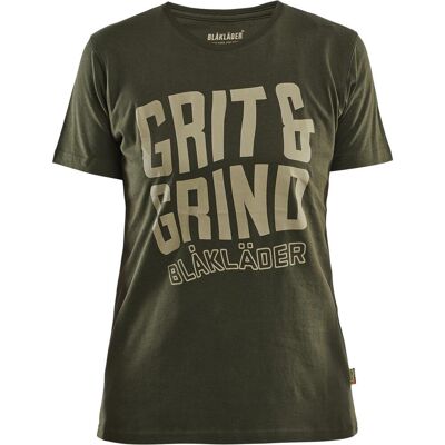 Blåkläder Dame T-Shirt Grit And Grind 94091042 - Skovgrøn - 3xl Blåkläder Dame T-Shirt Grit And Grind 94091042 - Skovgrøn - 3xl
