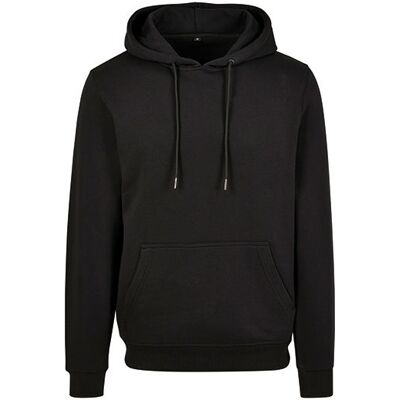 Build Your Brand By118, Hættetrøje Premium Hoody - Sort - S Build Your Brand By118, Hættetrøje Premium Hoody - Sort - S