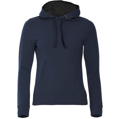 Clique 21042 Classic Hoodie Ladies / Dame Hættetrøje - Dark Navy - L Clique 21042 Classic Hoodie Ladies / Dame Hættetrøje - Dark Navy - L