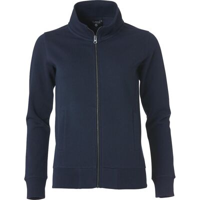Clique 21049 Classic Cardigan Ladies / Dame Trøje - Mørk Marine - M Clique 21049 Classic Cardigan Ladies / Dame Trøje - Mørk Marine - M