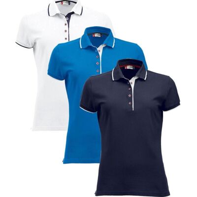 Clique Seattle - Damernes poloshirt - Hvid - S - Polo shirt Clique Seattle - Damernes poloshirt - Hvid - S - Polo shirt
