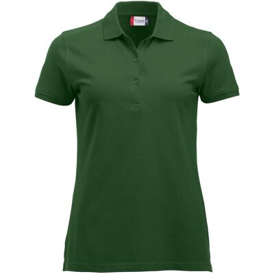 Clique Classic Marion Dame Polo - Langærmet, 3-tonede knapper, Ribbet ærmer - Polo Clique Classic Marion Dame Polo - Langærmet, 3-tonede knapper, Ribbet ærmer - Polo