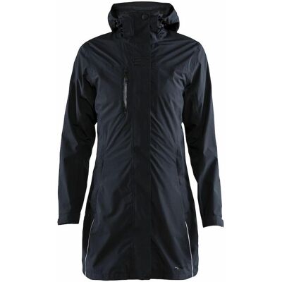 Craft 1906317 Urban Rain Coat W Kvinde Black Xs Craft 1906317 Urban Rain Coat W Kvinde Black Xs
