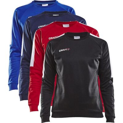Craft 1906981 Progress R-Neck Sweather W Kvinde / Sweatshirt / Sportstrøje / Trøje Club Cobolt-White M Craft 1906981 Progress R-Neck Sweather W Kvinde / Sweatshirt / Sportstrøje / Trøje Club Cobolt-White M