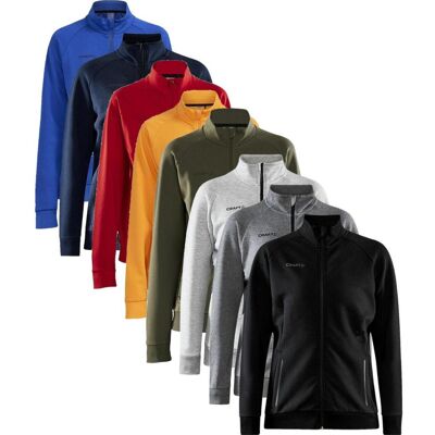 Craft 1910627 Core Soul Full Zip Jacket W Kvinde / Sportsjakke Dk Grey Melange 2xl Craft 1910627 Core Soul Full Zip Jacket W Kvinde / Sportsjakke Dk Grey Melange 2xl