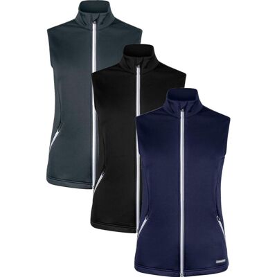 Cutter & Buck 351465 Snoqualmie Vest Ladies Charcoal Xl Cutter & Buck 351465 Snoqualmie Vest Ladies Charcoal Xl