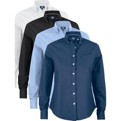 Cutter & Buck 352407 Hansville Shirt Ladies Black S Cutter & Buck 352407 Hansville Shirt Ladies Black S