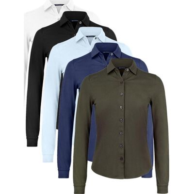 Cutter & Buck 352411 Advantage Shirt Ladies Black L Cutter & Buck 352411 Advantage Shirt Ladies Black L