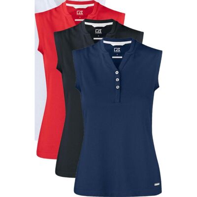 Cutter & Buck 353407 Advantage Sleeveless Ladies / Tanktop Red Xs Cutter & Buck 353407 Advantage Sleeveless Ladies / Tanktop Red Xs
