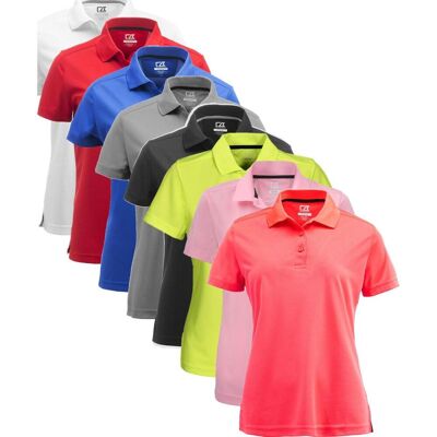 Cutter & Buck 354401 Kelowna Polo Ladies Peach L Cutter & Buck 354401 Kelowna Polo Ladies Peach L