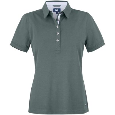 Cutter & Buck 354421 Advantage Premium Polo Ladies / Dame Poloshirts - Pistol - L Cutter & Buck 354421 Advantage Premium Polo Ladies / Dame Poloshirts - Pistol - L