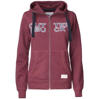 Cutter & Buck 358407 Twisp Hood Fz Ladies / Dame Hættetrøje - Burgundy - L Cutter & Buck 358407 Twisp Hood Fz Ladies / Dame Hættetrøje - Burgundy - L