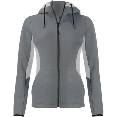 Cutter & Buck 358419 Pemberton Hood Fz Ladies / Dame Hættetrøje - Pistol - L Cutter & Buck 358419 Pemberton Hood Fz Ladies / Dame Hættetrøje - Pistol - L