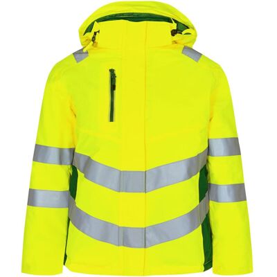 Engel 1943-930 Safety Dame Vinterjakke - Arbejdsjakke - Gul/grøn - 3xl Engel 1943-930 Safety Dame Vinterjakke - Arbejdsjakke - Gul/grøn - 3xl