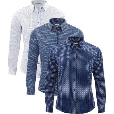 J. Harvest & Frost 2913103 Indigo Bow 131 Dame Navy Print Xs J. Harvest & Frost 2913103 Indigo Bow 131 Dame Navy Print Xs