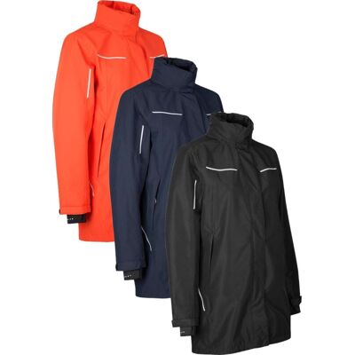 ID Identity Id 0713 Zip-N-Mix Skaljakke Dame-Orange-6xl ID Identity Id 0713 Zip-N-Mix Skaljakke Dame-Orange-6xl