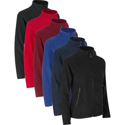 Id Identity 0807 Zip-N-Mix Mikrofleece Dame-Navy-6xl Id Identity 0807 Zip-N-Mix Mikrofleece Dame-Navy-6xl