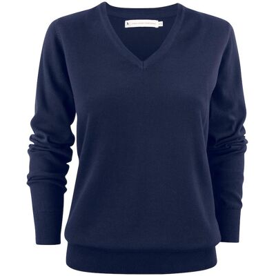 James Harvest 2122505 Ashland V Dame / Striktrøje / Trøje - Navy - Xxl James Harvest 2122505 Ashland V Dame / Striktrøje / Trøje - Navy - Xxl