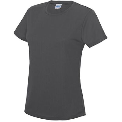 Just Cool Jc005, T-Shirts Women´s Cool T - Trækul (Fast) - S Just Cool Jc005, T-Shirts Women´s Cool T - Trækul (Fast) - S