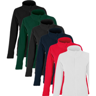 HRM HRM1202 Grøn mikro-polar fleecejakke - Fleece Jacket HRM HRM1202 Grøn mikro-polar fleecejakke - Fleece Jacket