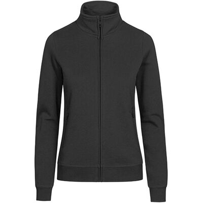 Promodoro Cd5275 Dame Sweatjakker - Cardigan - Charcoal - Xxl Promodoro Cd5275 Dame Sweatjakker - Cardigan - Charcoal - Xxl
