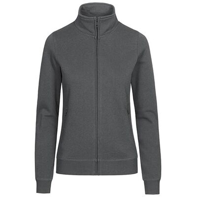 Promodoro Cd5275 Dame Sweatjakker - Cardigan - Steel Grey - Xxl Promodoro Cd5275 Dame Sweatjakker - Cardigan - Steel Grey - Xxl