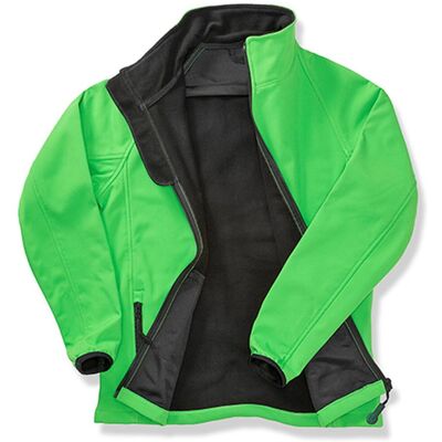 Result Kvinde Core Vivid Grøn / Sort Tynd Pasform Softshell Jakke - Jakke Result Kvinde Core Vivid Grøn / Sort Tynd Pasform Softshell Jakke - Jakke