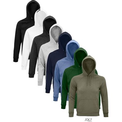 Sol´s L03568 Sweatshirts & -Jakker Charcoal Melange Xs Sol´s L03568 Sweatshirts & -Jakker Charcoal Melange Xs