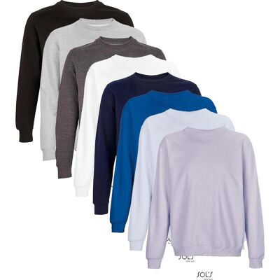 Sol´s L03814 Sweatshirts & -Jakker Charcoal Melange Xs Sol´s L03814 Sweatshirts & -Jakker Charcoal Melange Xs
