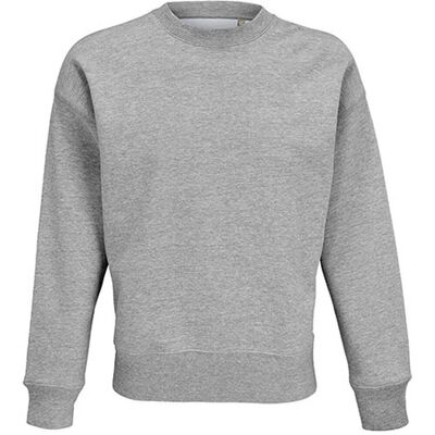 Sol´s L04043 Unisex Sweatshirt Med Rund Hals, Autentisk - Grey Melange - L Sol´s L04043 Unisex Sweatshirt Med Rund Hals, Autentisk - Grey Melange - L