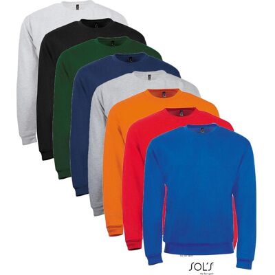 Sol´s L326 Sweatshirts & -Jakker Charcoal Melange 3xl Sol´s L326 Sweatshirts & -Jakker Charcoal Melange 3xl