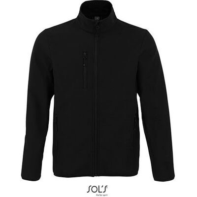 Sol´s L03090, Jakker Men´s Softshell Jacket Radian - Sort - 3xl Sol´s L03090, Jakker Men´s Softshell Jacket Radian - Sort - 3xl