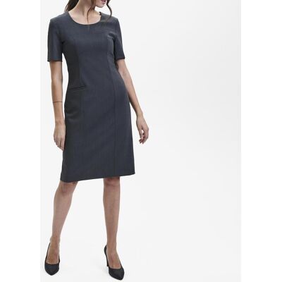 Sunwill 695-2722 Traveller Kjole I Regular Fit Kvinde - Dark Grey - 38 Sunwill 695-2722 Traveller Kjole I Regular Fit Kvinde - Dark Grey - 38