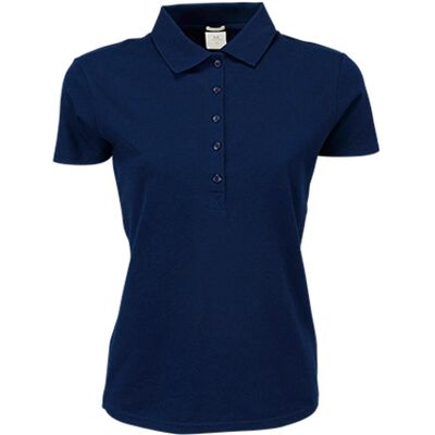 Tee Jays 145 Poloshirts Luxury Stretch Polo Til Kvinder - Navy - Xl Tee Jays 145 Poloshirts Luxury Stretch Polo Til Kvinder - Navy - Xl