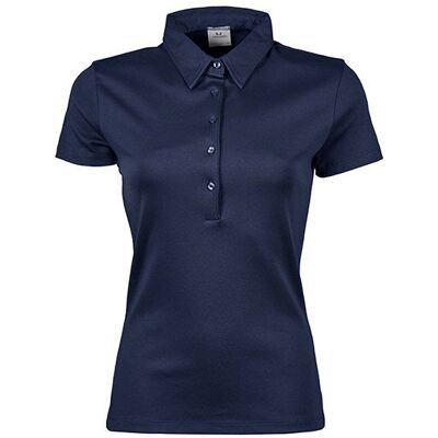 Tee Jays Marineblå Pima Bomuld Polo Tee Jays Marineblå Pima Bomuld Polo