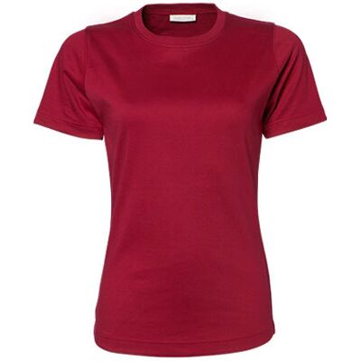 Jays 580 Dame Interlock Tee - T-Shirts - Dyb Rød - Xl Jays 580 Dame Interlock Tee - T-Shirts - Dyb Rød - Xl