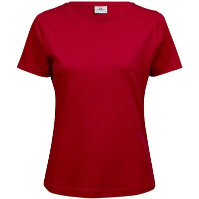 Jays 580 Dame Interlock Tee - T-Shirts - Rød - 3xl Jays 580 Dame Interlock Tee - T-Shirts - Rød - 3xl