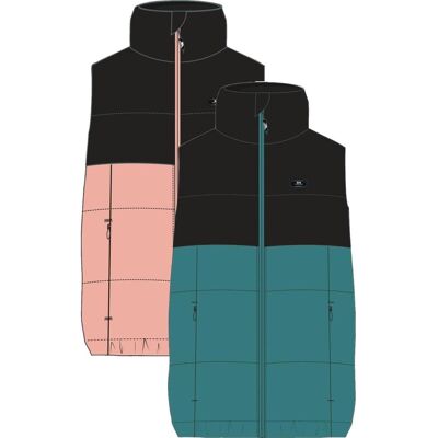 Trespass Stony- Female Casual Gilet / Dame Storm Blue L Trespass Stony- Female Casual Gilet / Dame Storm Blue L