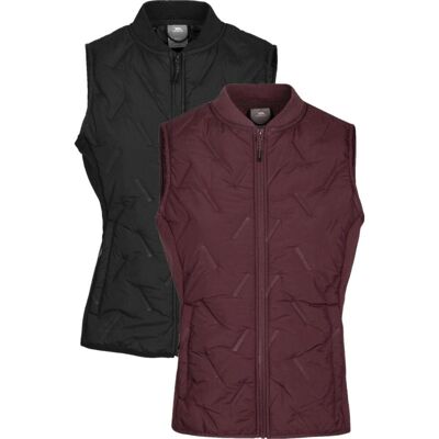 Trespass Miran - Female Active Hybrid Gilet Black 2xl Trespass Miran - Female Active Hybrid Gilet Black 2xl