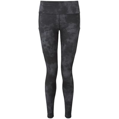 Tridri Tr532 Dame Recycled Perform Full-Length Leggings Med Lomme I Siden - Black / Grey Acid Wash - Xs Tridri Tr532 Dame Recycled Perform Full-Length Leggings Med Lomme I Siden - Black / Grey Acid Wash - Xs