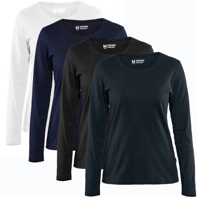 Blåklåder Blåkläder 3301 Dame T-Shirt Lang Ærme / Dame T-Shirt Lang Ærme - 3xl - Hvid Blåklåder Blåkläder 3301 Dame T-Shirt Lang Ærme / Dame T-Shirt Lang Ærme - 3xl - Hvid