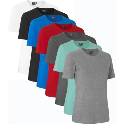 ID Identity Id 0595 Stretch T-Shirt Komfort Dame-Azur-2xl ID Identity Id 0595 Stretch T-Shirt Komfort Dame-Azur-2xl