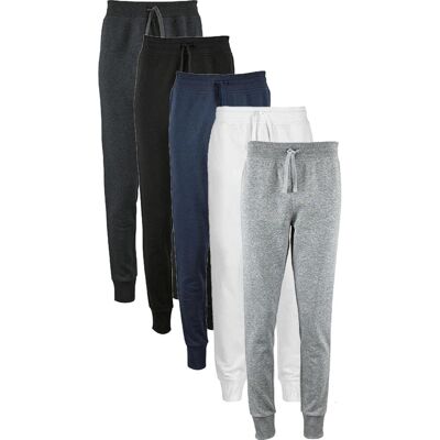 Sol's Slim Fit Joggingbukser Charcoal Melange - Jogging Pants Sol's Slim Fit Joggingbukser Charcoal Melange - Jogging Pants
