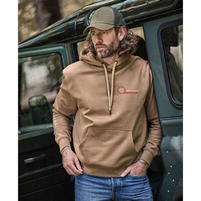 Tee Hættetrøje Unisex ( Incl. Veterankortets Logo V/bryst )-Wood-Xl Tee Hættetrøje Unisex ( Incl. Veterankortets Logo V/bryst )-Wood-Xl