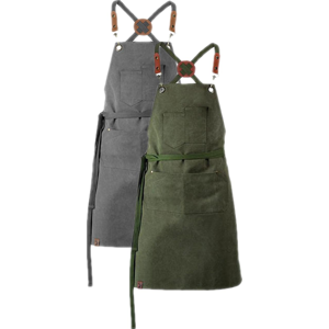 Exner Ex288 Unisex Bib Apron Graphite 80 X 70 Cm